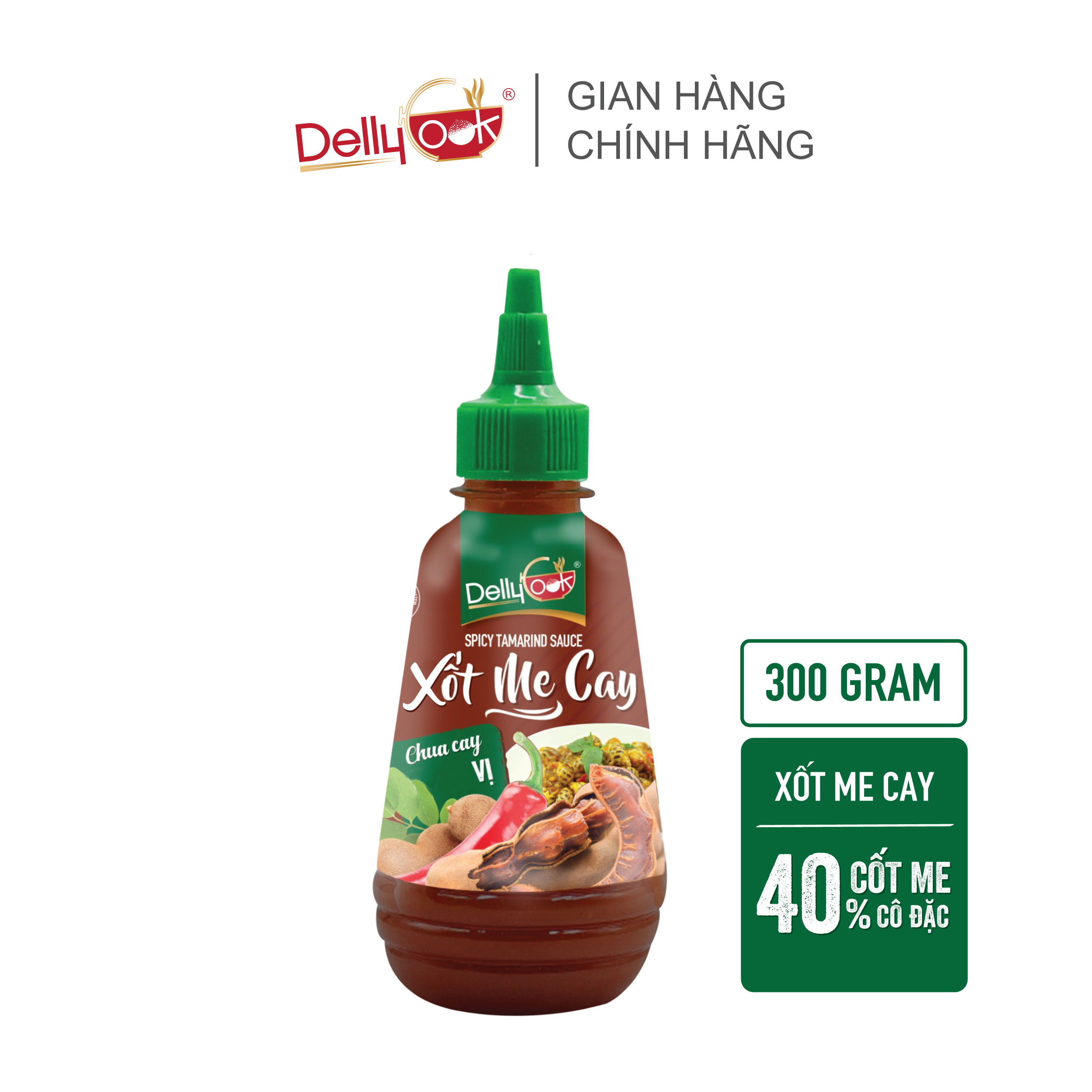 Combo: Xốt Me Cay + Tương Ớt Tây Ninh + Tương Cà Dellycook
