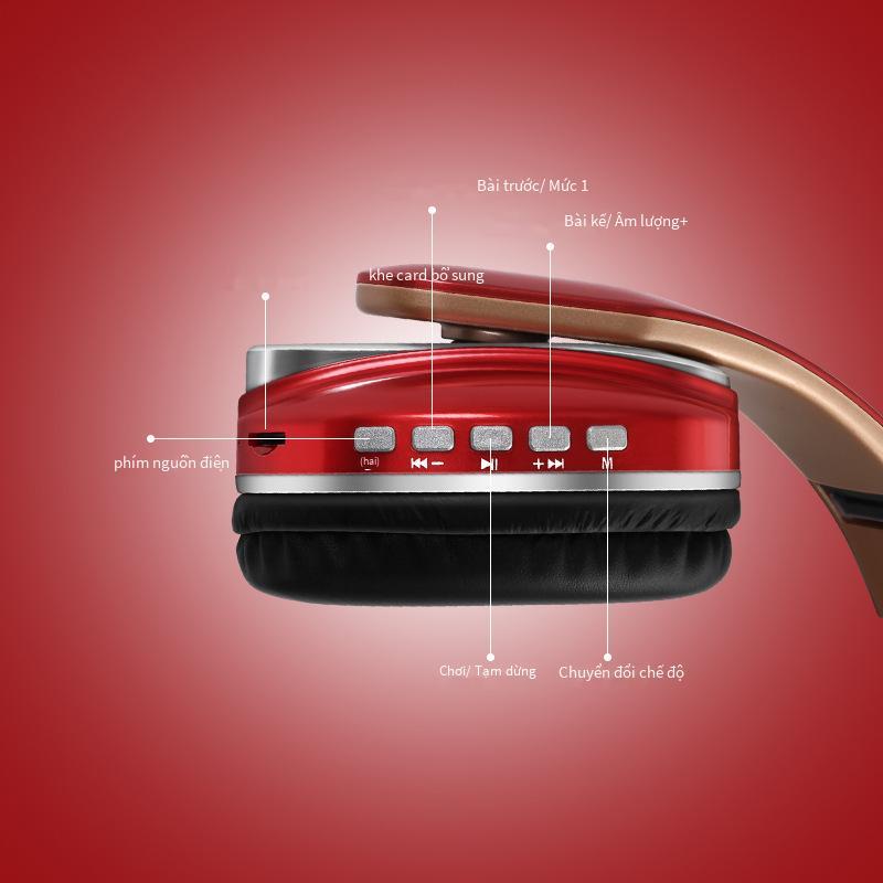 Khuyến mãi 2018 tai nghe bluetooth không dây mới tùy chỉnh tai nghe máy tính gắn trên đầu với tai nghe điện thoại di động lúa mì có thể được