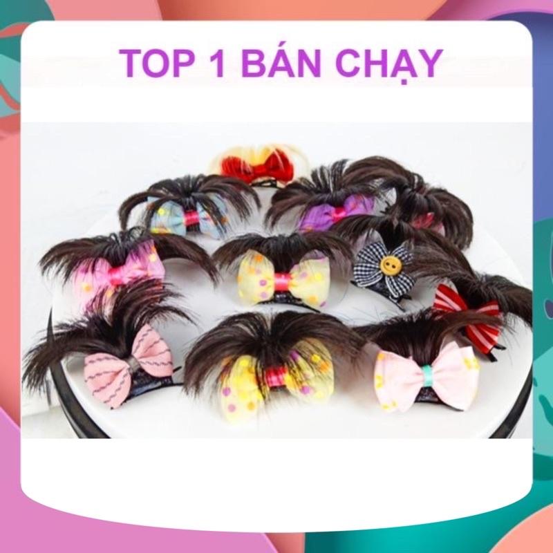 CHỎM TÓC ĐỈNH ĐẦU CHO BÉ SỈ