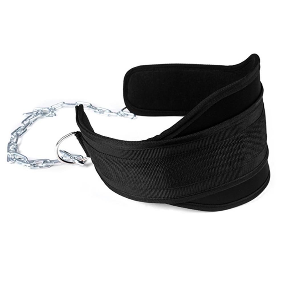 Đai nâng tạ với dây xích kéo để tập cho phòng tập thể hình Cử tạ