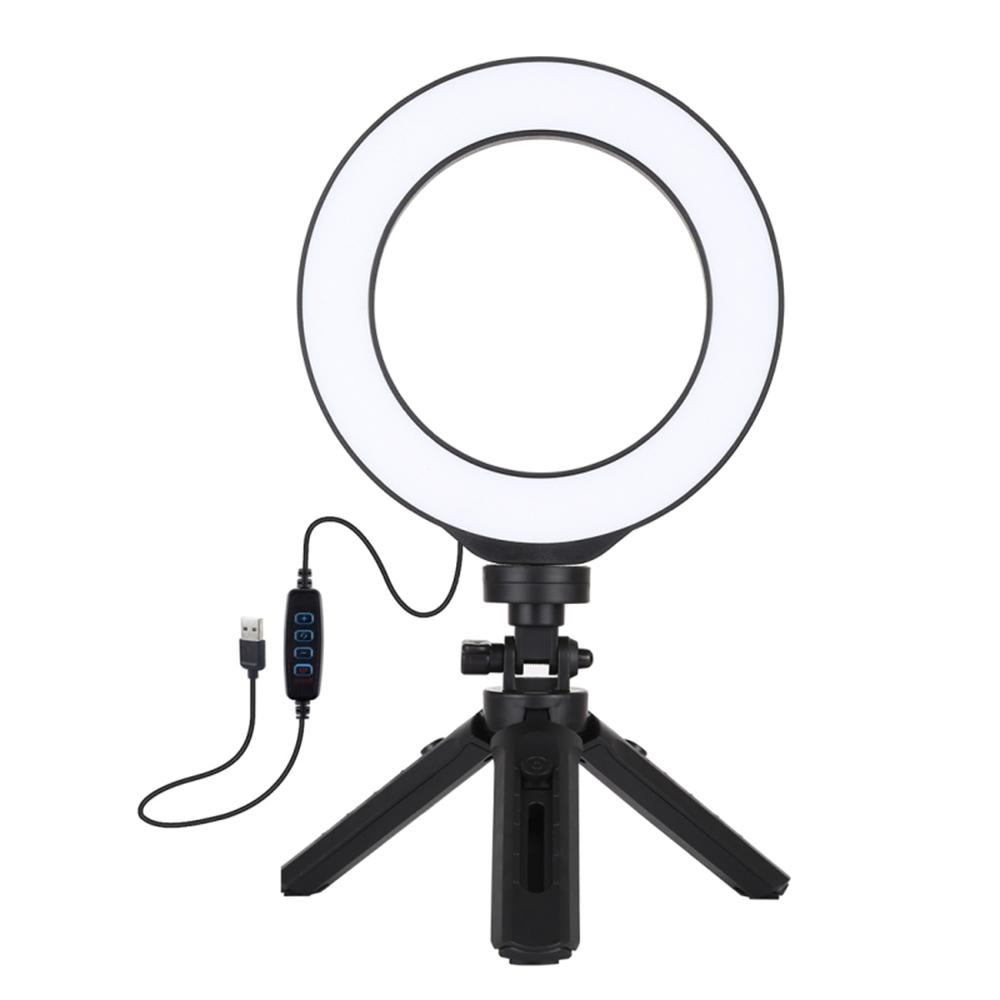 Đèn livestream PULUZ 6.2 inch 72 LED, 3 chế độ màu, cổng USB