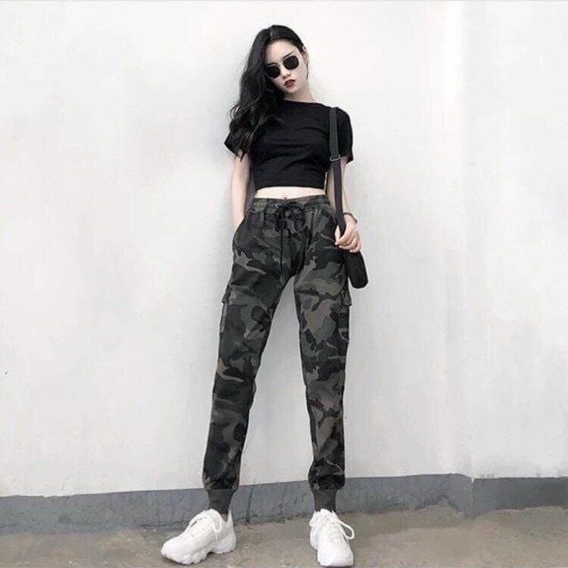 Quần Kaki Nam Nữ Phong Cách Lính Mỹ Siêu Chất Bao Ngầu Hot Trend