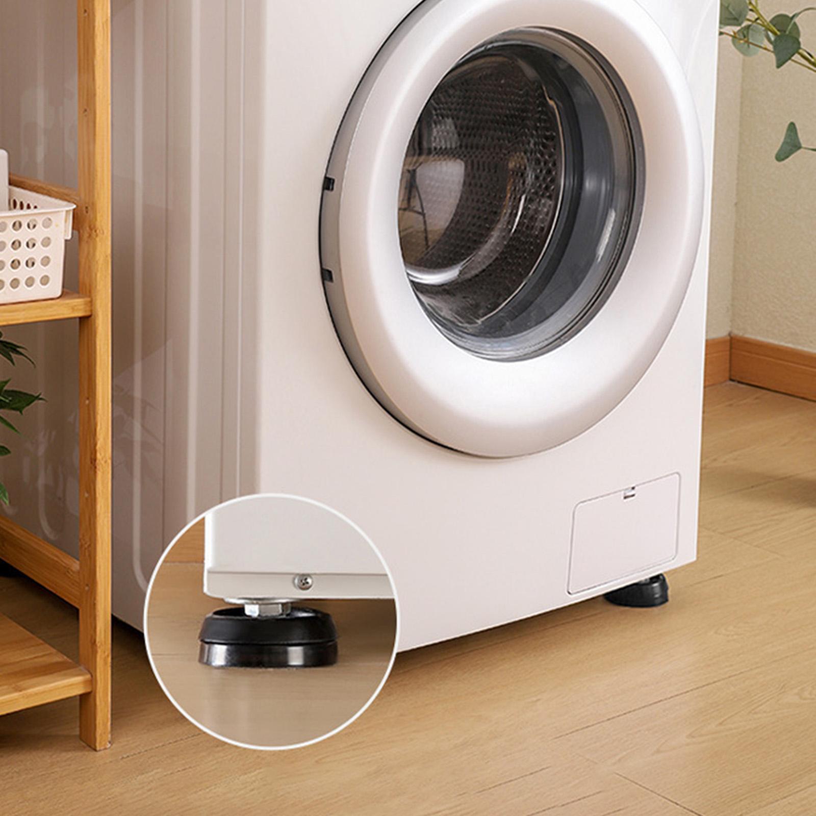 4x Anti Vibration Pads Furniture Bed Risers for Table, Bed, Cabinet, Furniture, Sofa