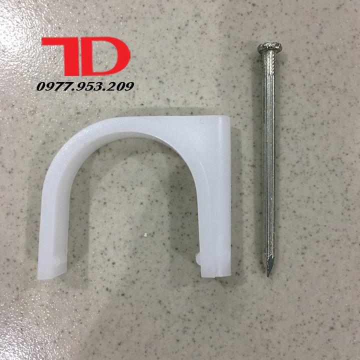 COMBO 2 bịch Đinh móc ống nước, dây điện phi 42