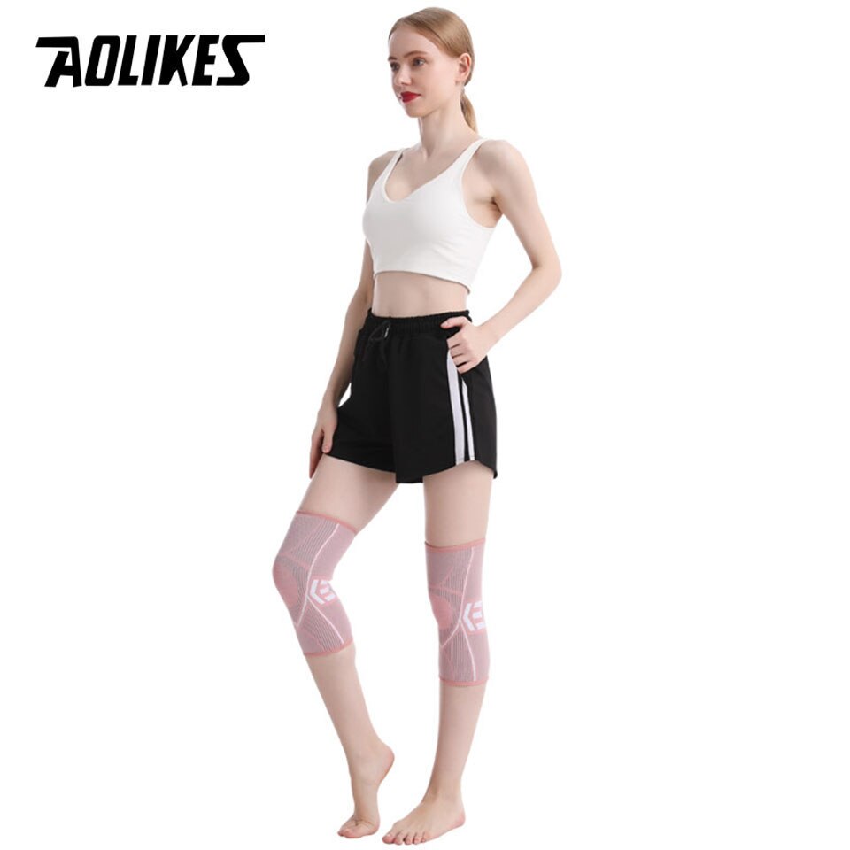 Băng bảo vệ đầu gối hỗ trợ xương bánh chè AOLIKES A-7728 Sport knee support