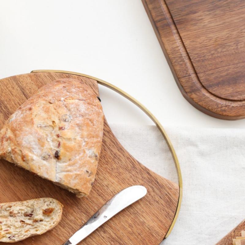 Gỗ Chắc Chắn Thớt Gỗ Thớt Cho Vòng Pizza Ban Bít Tết Bánh Mì Cắt Miếng Trái Cây Dụng Cụ Nhà Bếp Phụ Kiện