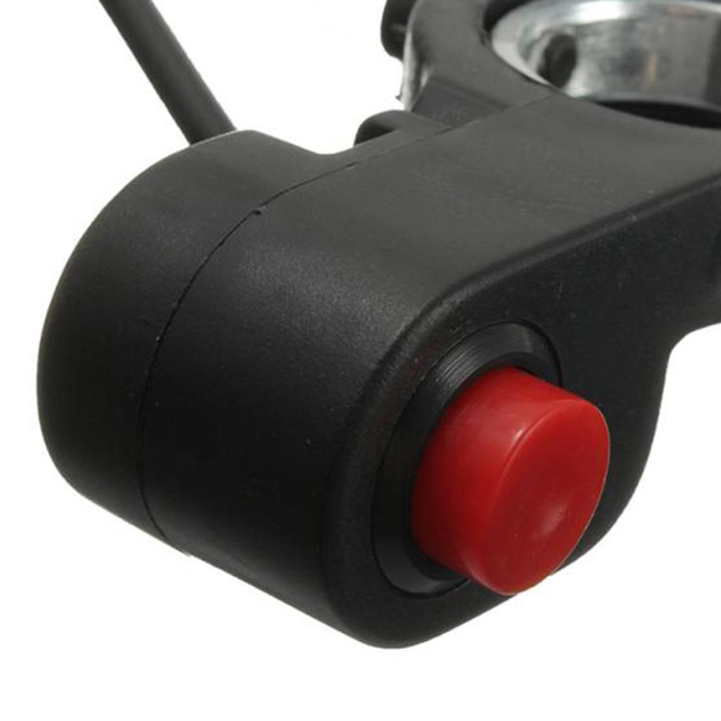 Universal 7/8" Red Kill Off Stop Switch ATV Go Kart Dirt Bike Part