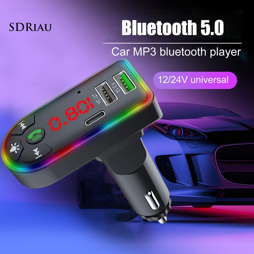 Máy Nghe Nhạc Mp3 Bluetooth 5.0 18w Xqxdzx F7 Cho Xe Hơi