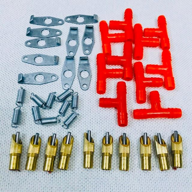 10 bộ- 20 bộ vòi thỏ đồng, 10 đến 20 bộ van vòi uống nước tự động nhỏ giọt cho thỏ và chuột hamsters- núm uống nước thỏ
