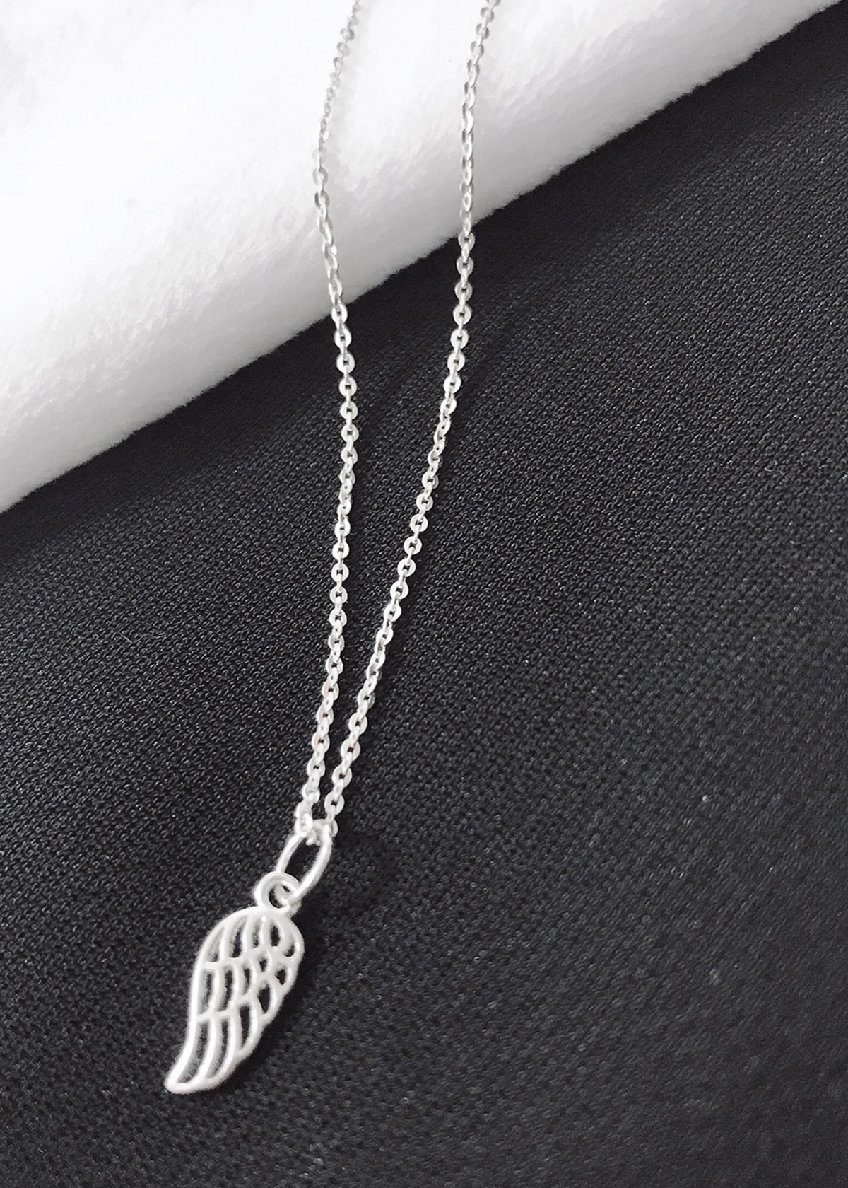Dây chuyền bạc mặt cánh thiên thần - Ngọc Quý Gemstones