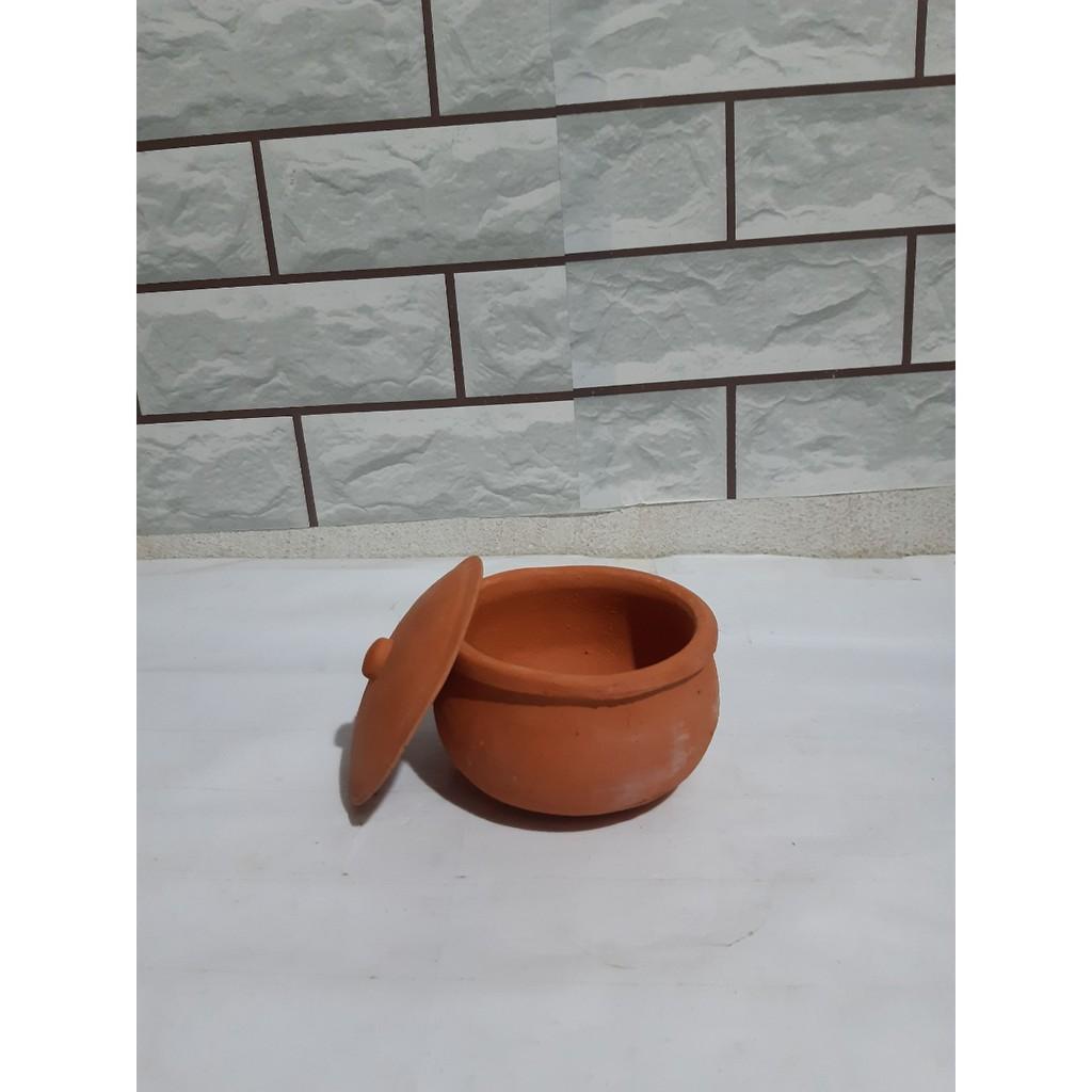 201. Niêu và rế tre 10 cm