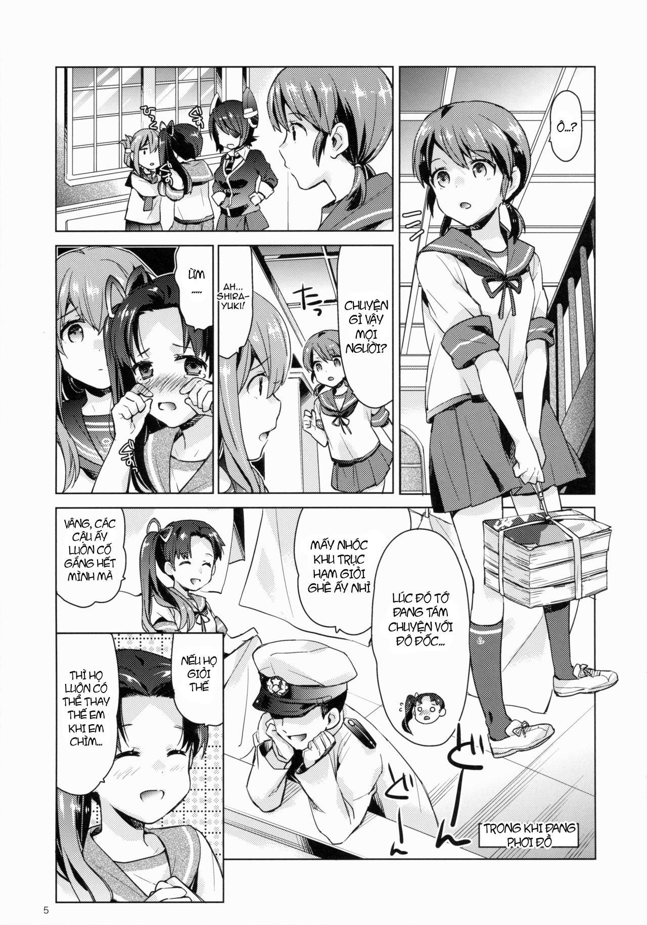 shirayuki và một ngày tràn ngập tình yêu (kantai collection, -kancolle-) chapter 1 3
