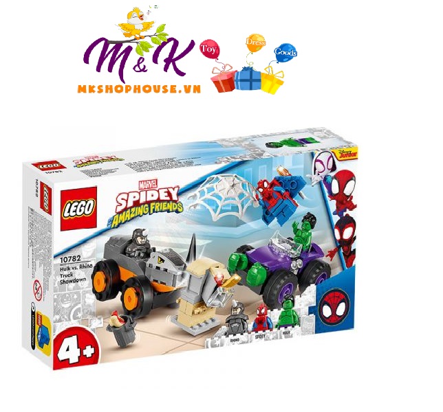 LEGO SUPERHEROES 10782 Cuộc đối đầu giữa Hulk và Rhino (110 chi tiết)