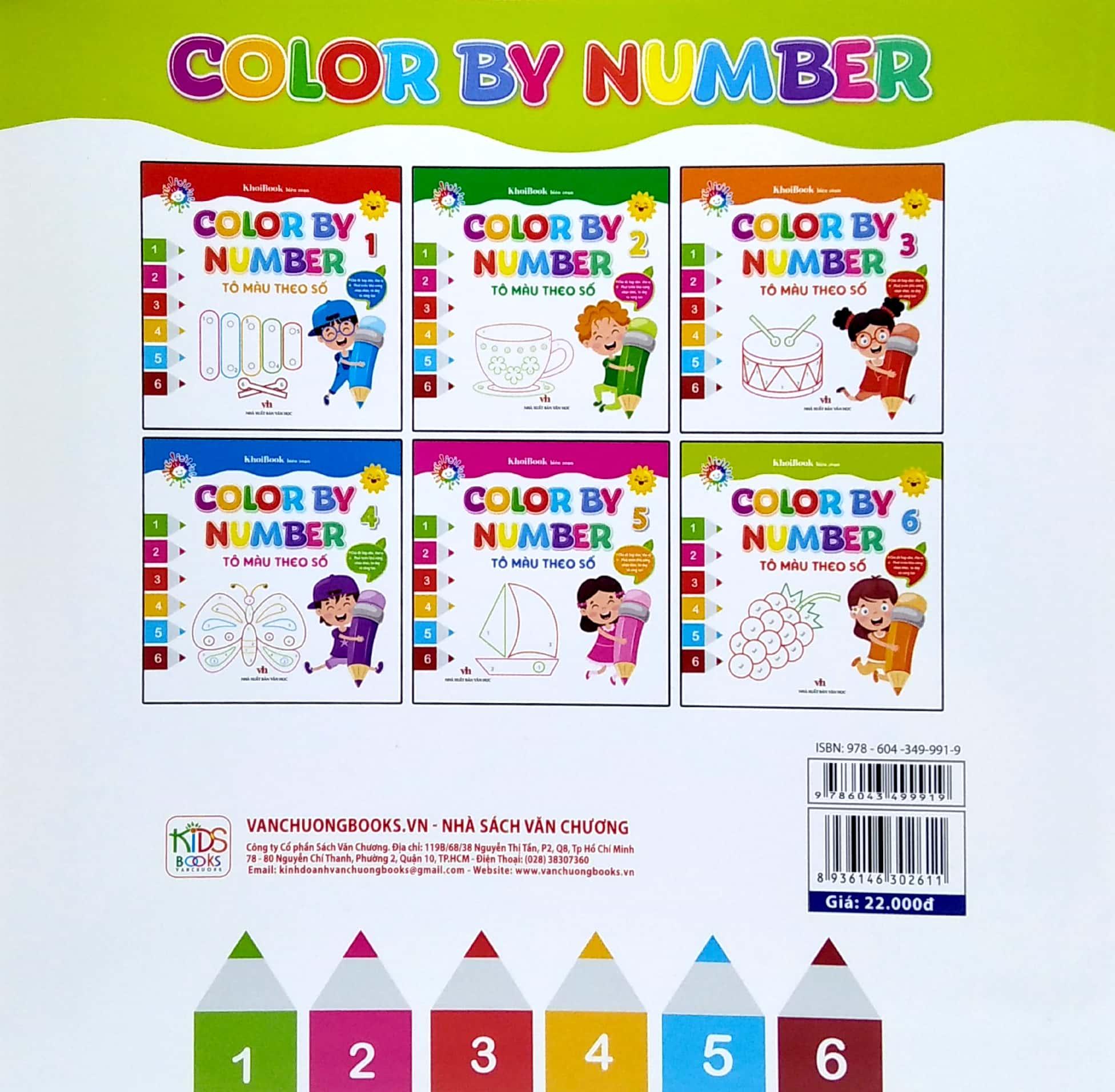 Color By Number - Tô Màu Theo Số -Tập 6