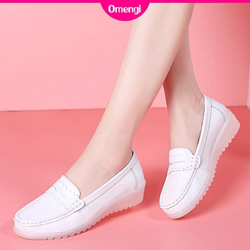 2020 Fashion women outdoor white single sneakers casual nurse shoes