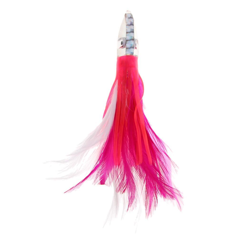 Fishing  Squid  Skirts  Soft Baits Crankbaits Pink White