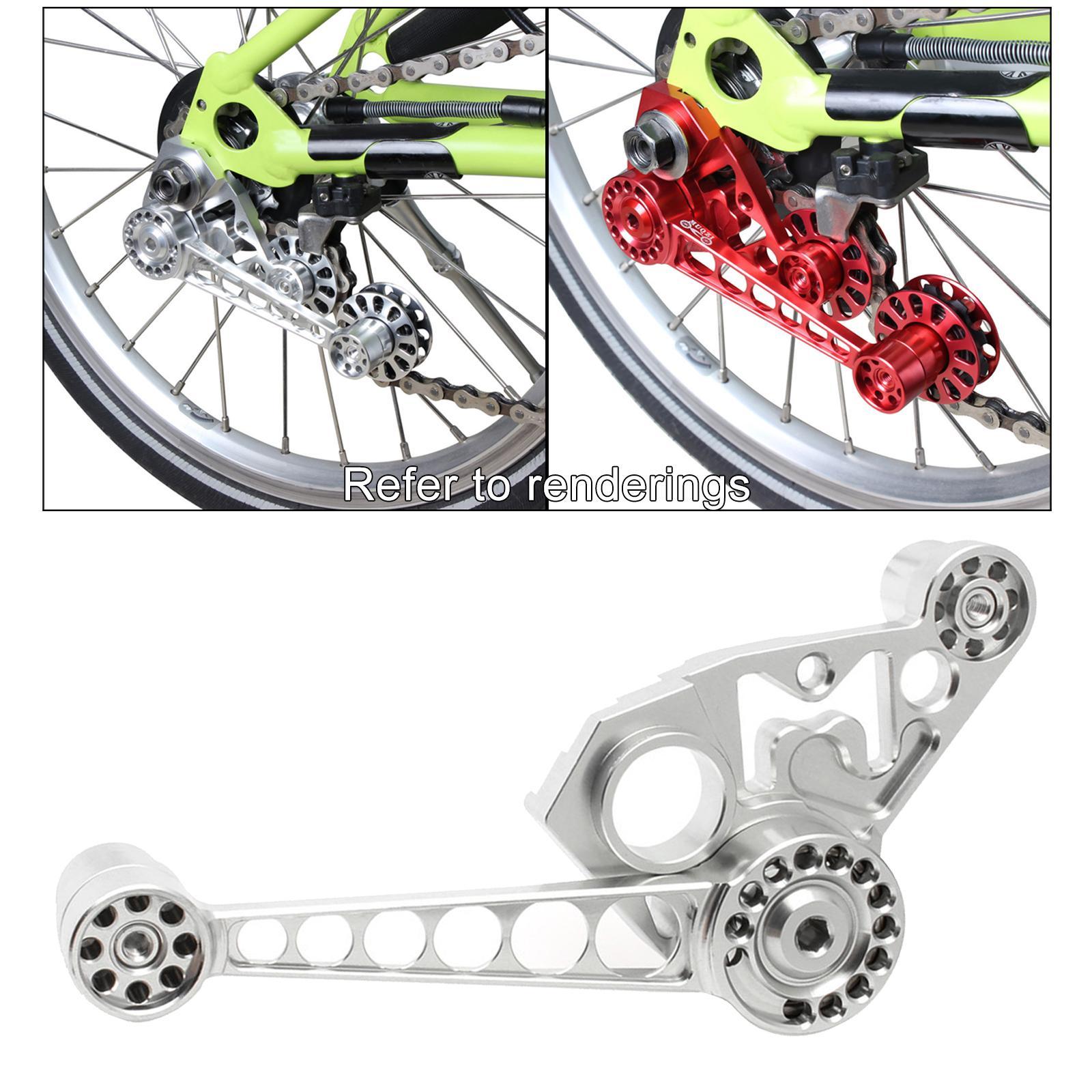 Lightweight Folding Bike Chain Guide Anti-drop Single-Disc 2/6 Speed Chain