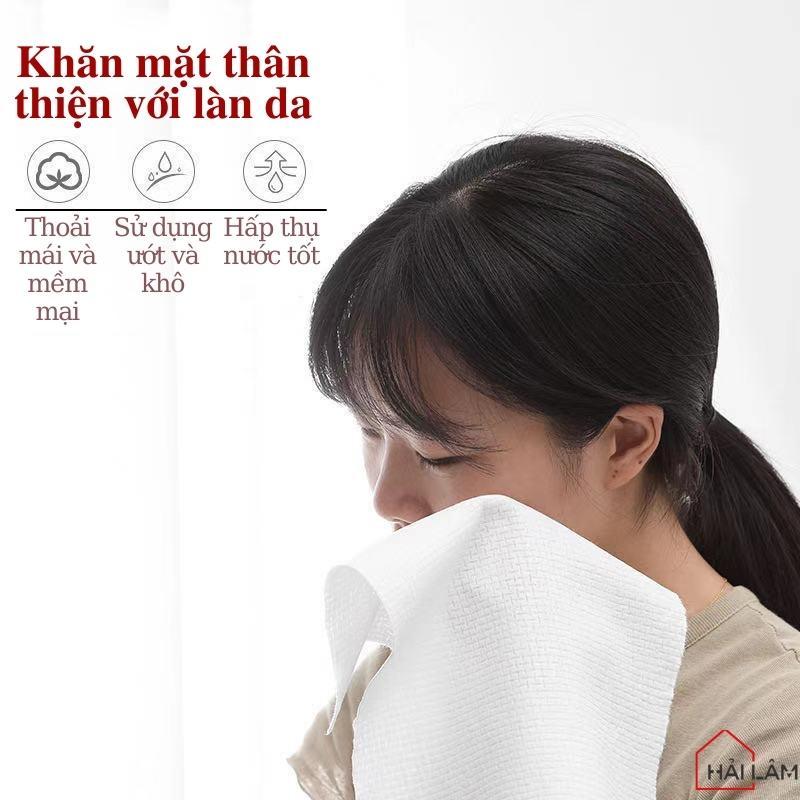 Khăn mặt nén hình viên kẹo Hàn Quốc, khăn nén du lịch dùng 1 lần