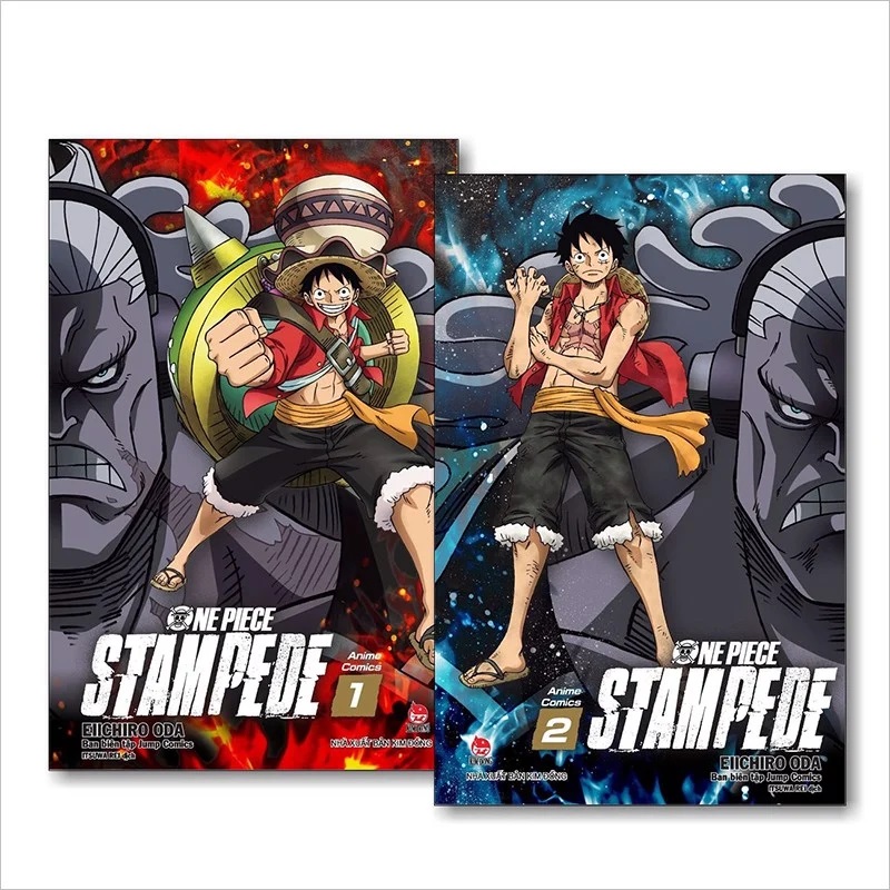 Sách - Anime comics: One Piece Stampede (combo 2 tập)
