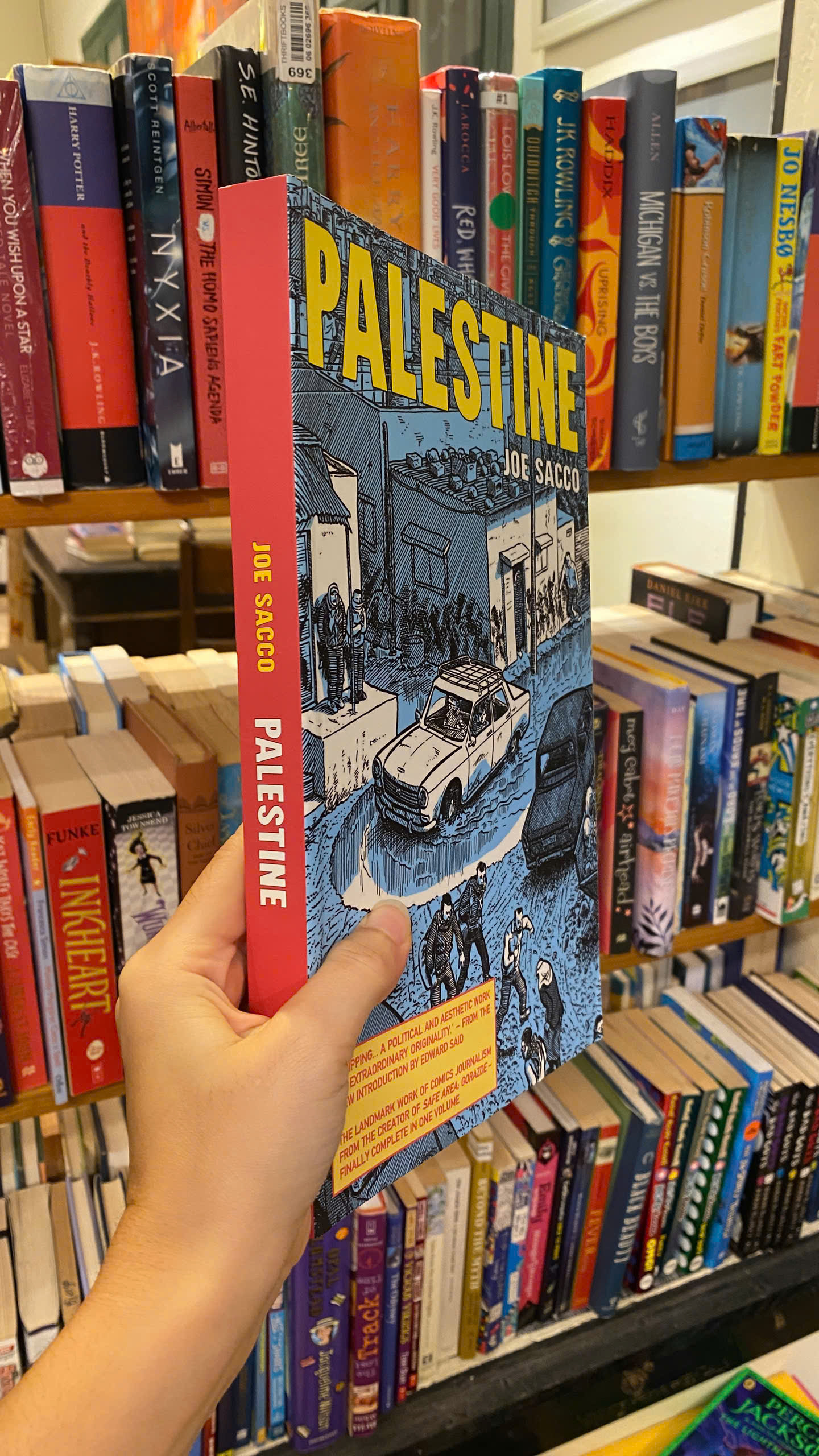 Sách - Palestine by Joe Sacco | Graphic Novels / History / Politics / Ngoại văn Lịch sử Nhập khẩu UK