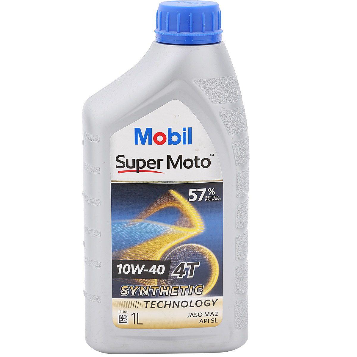 Nhớt Xe Số 4T Mobil Super Moto 10W-40  Tiêu Chuẩn JASO MA2 API SL (1L) - Hàng Chính Hãng