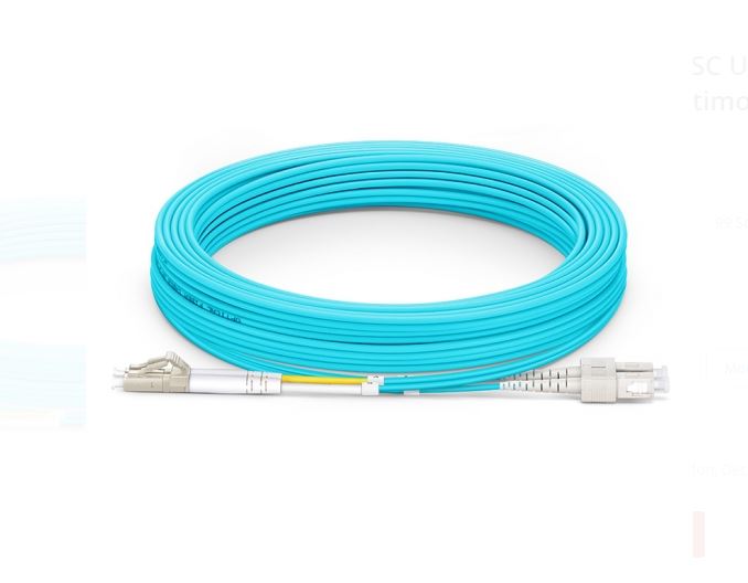 Dây nhảy quang LC UPC to SC UPC Duplex OM4 Bunch - Xmethod Network - Hàng chính hãng