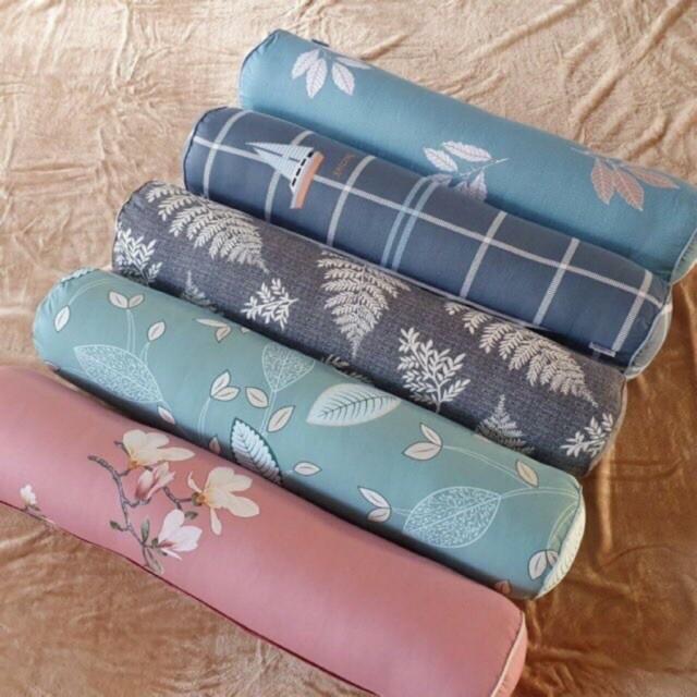 Vỏ Gối Ôm Cotton lụa Hàn Quốc100% Cotton Loại Đẹp ,Có Khóa Kéo 30* 95cm