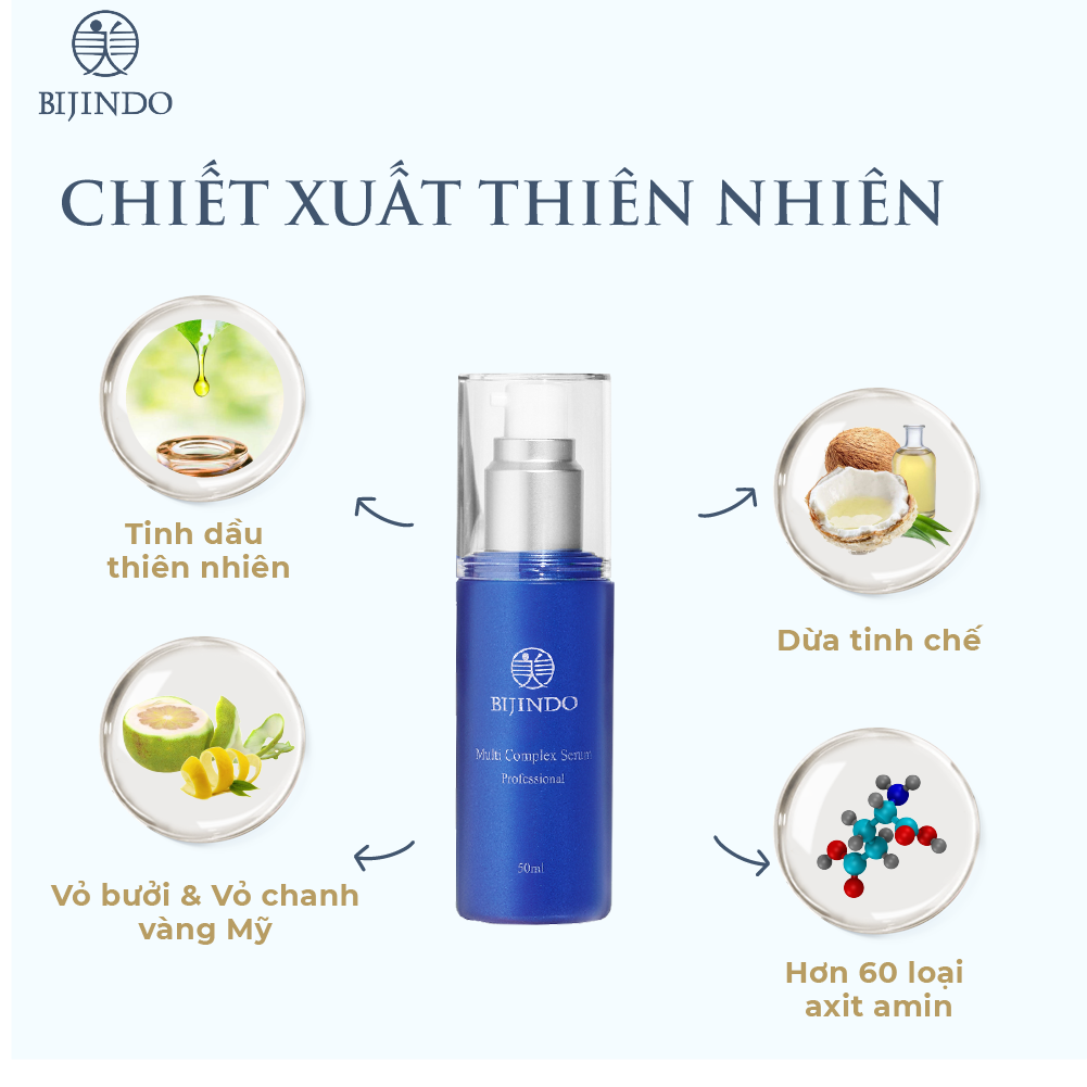 Bijindo Signature - Multi Complex Serum Tinh Chất Đa Phức Hợp Giúp Làm Giảm Lão Hóa Cho Da Mặt (50ml)