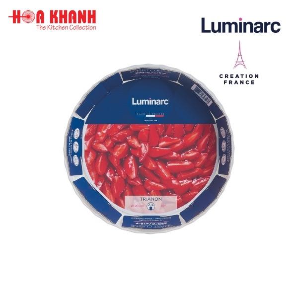 Khay Nướng Thuỷ Tinh Luminarc Smart Cuisine Trianon Tròn 26cm - P4021