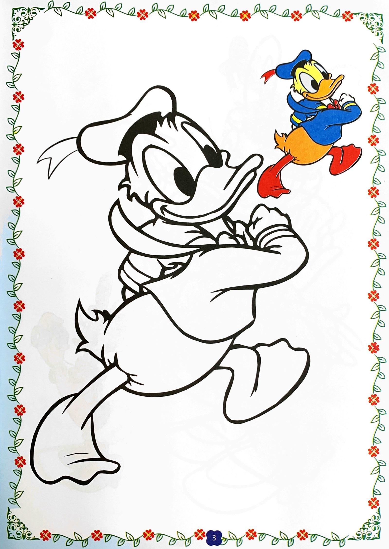 Tô Màu Babies 1 - Donald Và Daisy