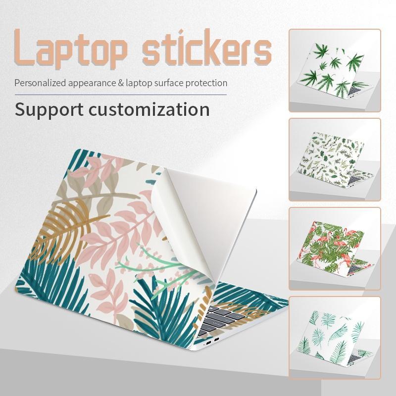 Set 2 miếng dán trang trí laptop nhiều mẫu mã xinh xắn tùy chọn thích hợp cho Acer Macbook Hp Asus Dell