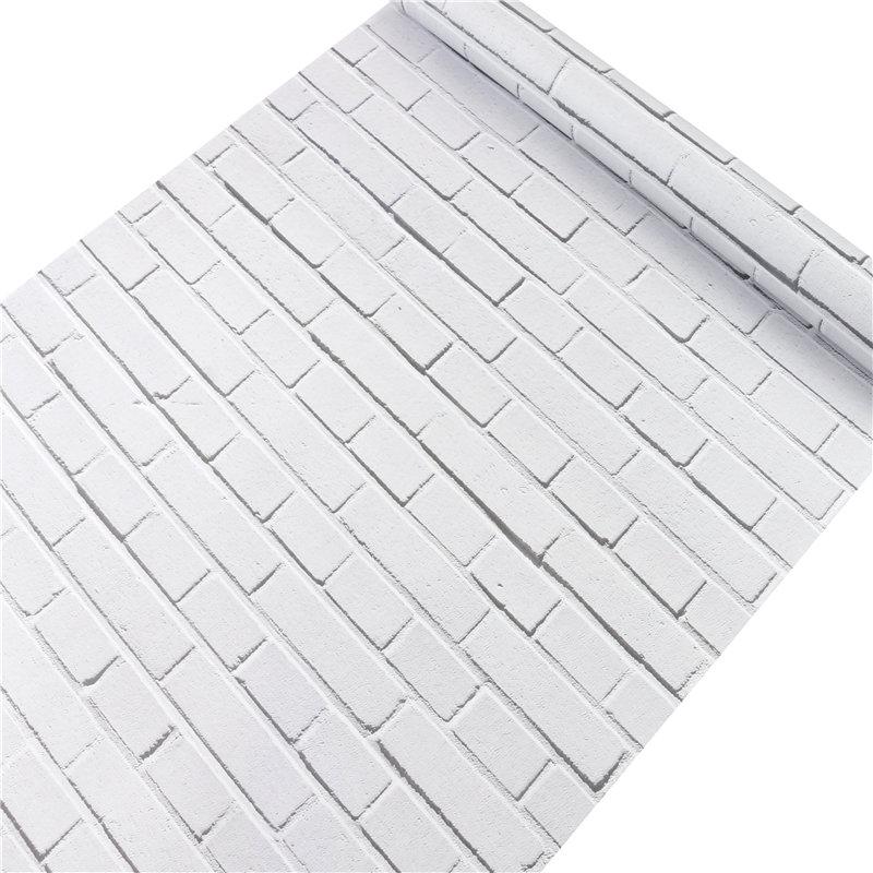 GIẤY DÁN TƯỜNG KHỔ 45CMX10M GACH VIỀN TRẮNG