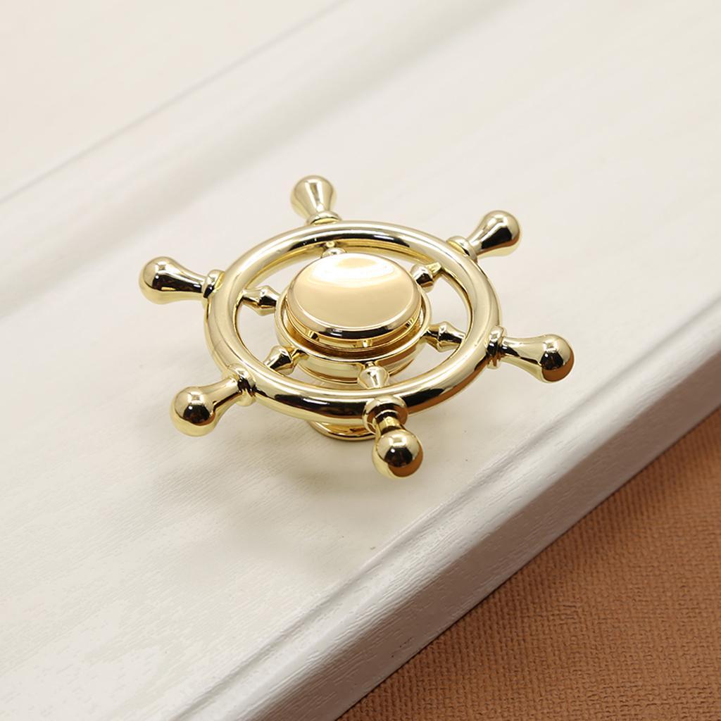 2-4pack Creative Cabinet Drawer Door Pull Handle Furniture Hardware #1 Gold