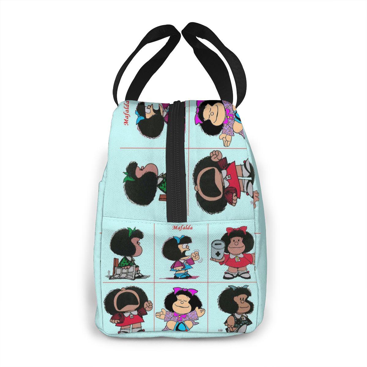 Mafalda Túi Đựng Đồ Ăn Trưa Kid Nữ Cách Điện Di Động Chống Nước Dã Ngoại Coole Túi Ăn Sáng Trường Có Thể Tái Sử Dụng Túi Đựng Thực Phẩm Mới 2021