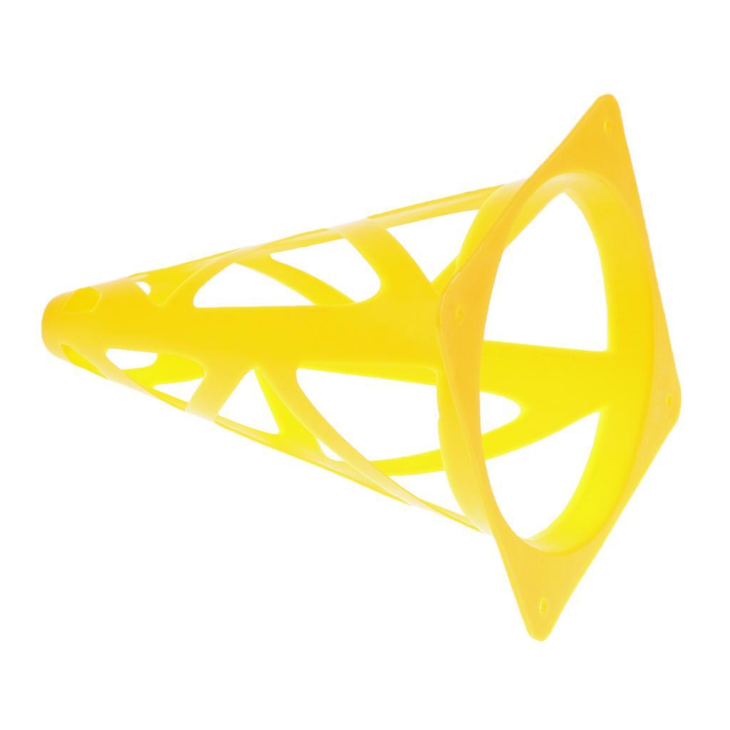 5 Pieces 9'' PE Sport Training  Cone For Soccer Football Basketball