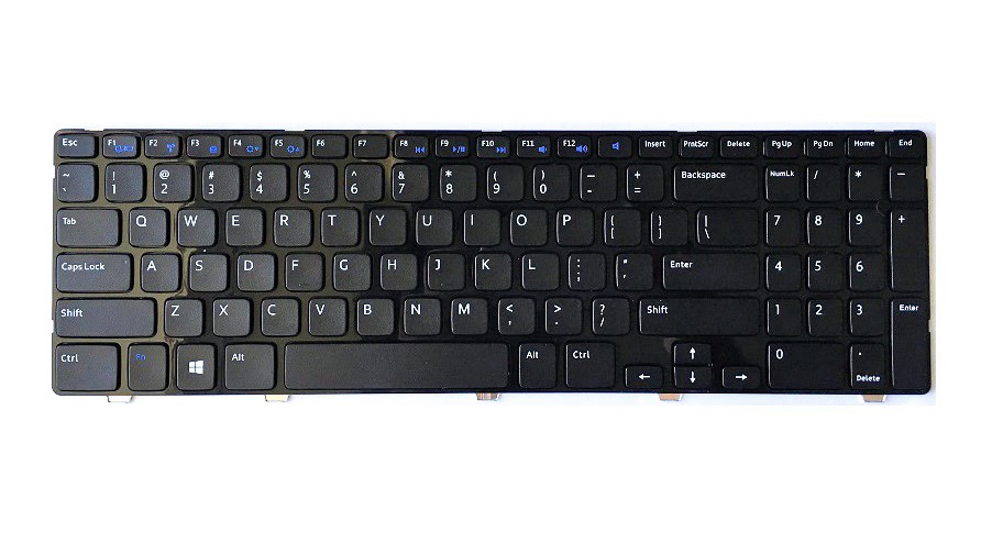 Bàn Phím Mới Dành Cho Laptop Dell Vostro 2521, Inspiron 5537, 5521,3537, 3521, Latitude 3540 Keyboard