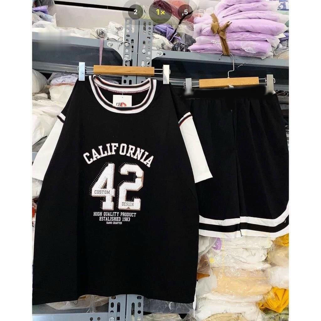 Áo thun Unisex nam nữ freesize phối số