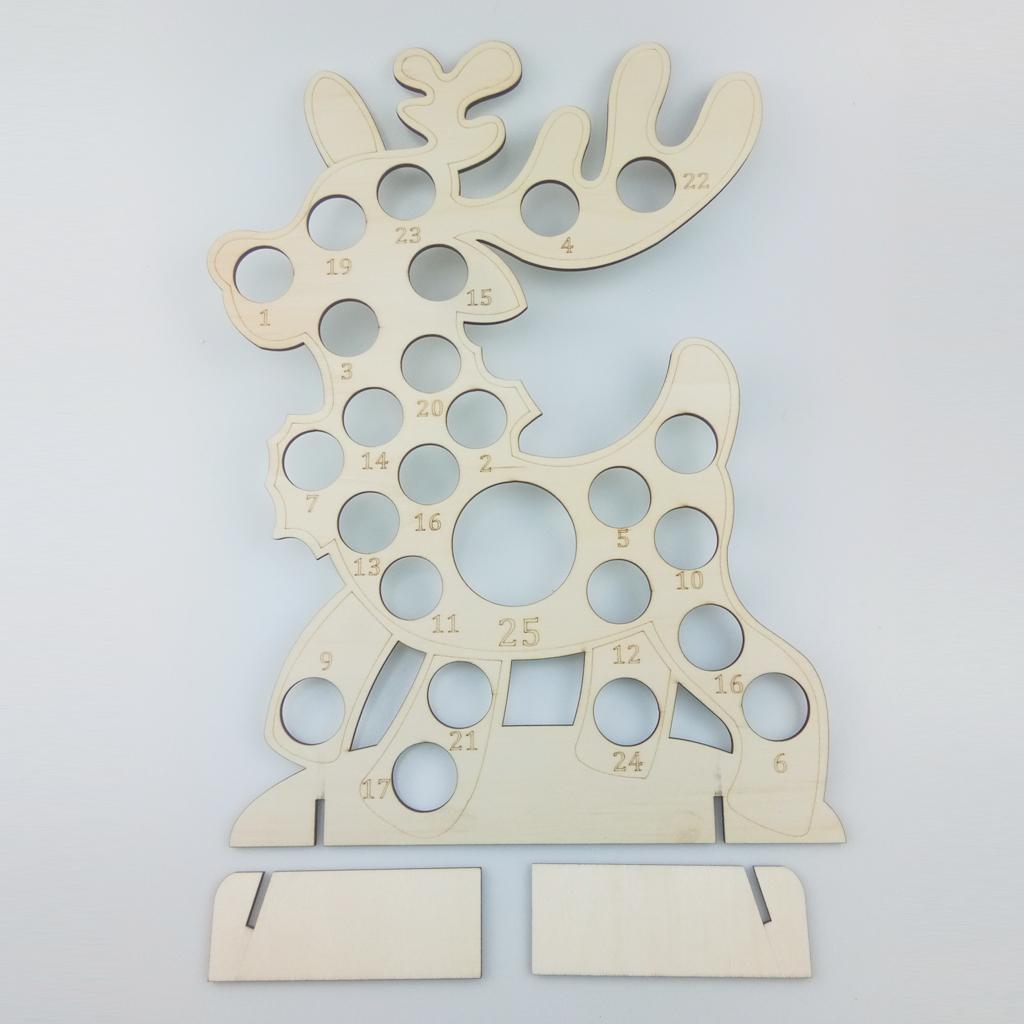 Wooden Reminding Card Board For Xmas Home Decor