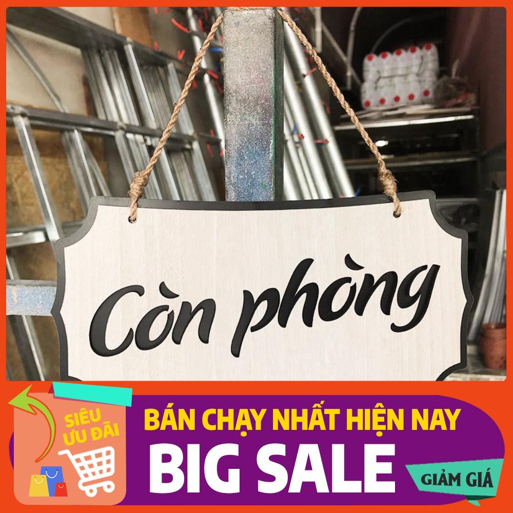 Bảng treo còn phòng bằng gỗ cho nhà nghỉ, khách sạn, karaoke