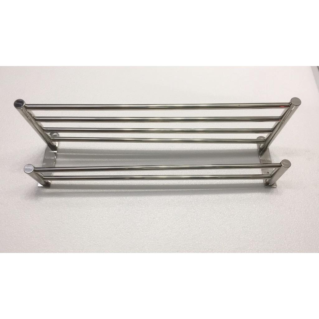 Máng khăn treo 2 tầng đa năng Inox Cao cấp TT-016