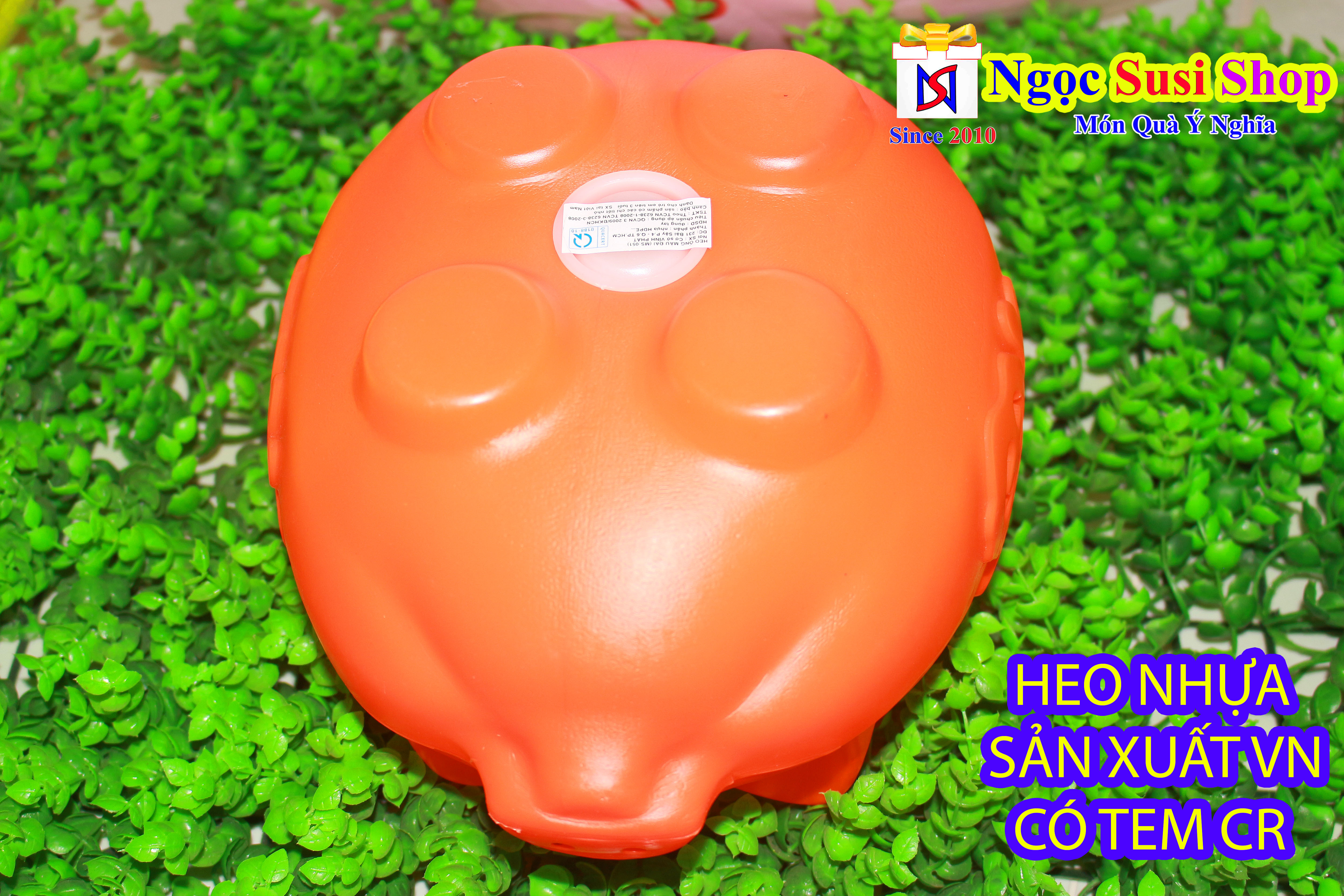 HEO NHỰA  TIẾT KIỆM BỎ ỐNG SIÊU BỀN NHIỀU MÀU