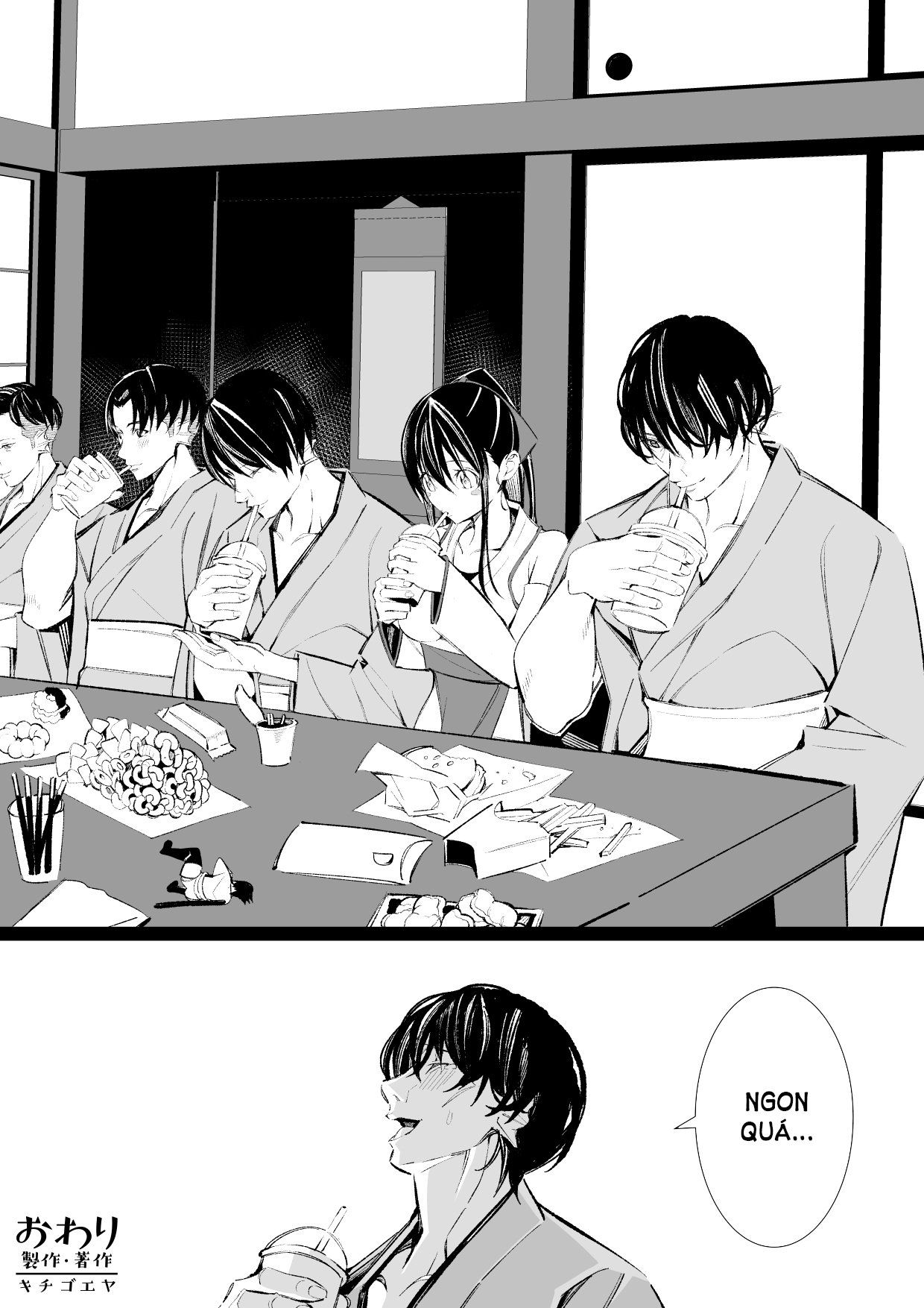 [21+] thủy quái x vu nữ, làm tình tập thể tại phòng chapter 1.2 7