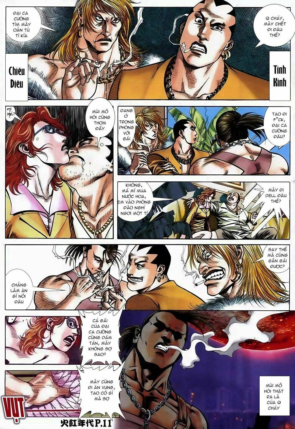 hỏa hồng niên đại hắc cốt đường chapter 109 9