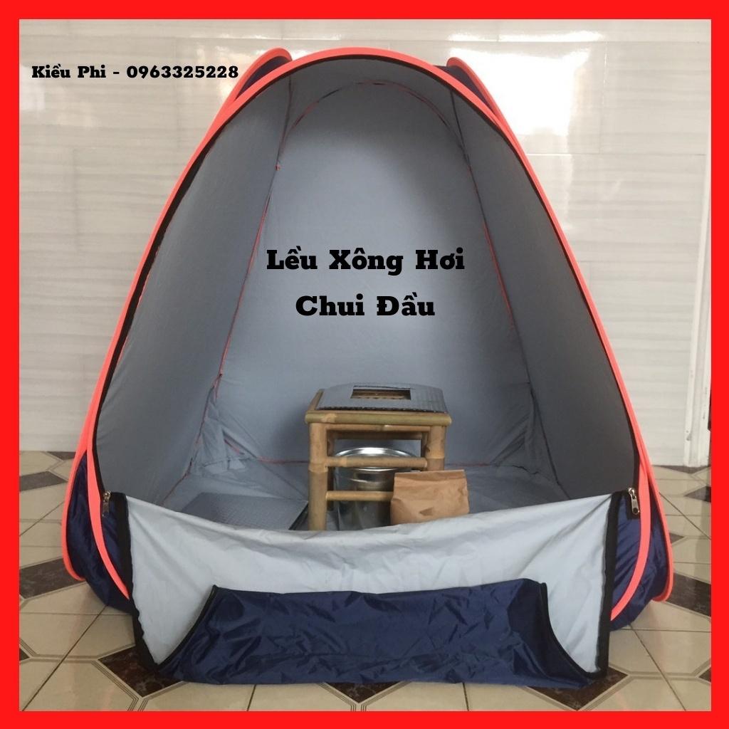 Lều xông hơi tự bung tại nhà - Lều xông hơi chui đầu sau sinh