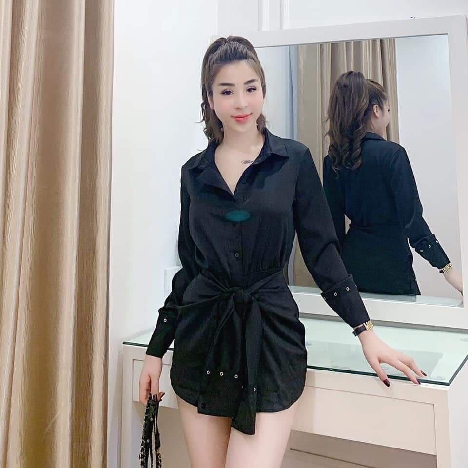 Set bộ sơ mi nữ kèm quần