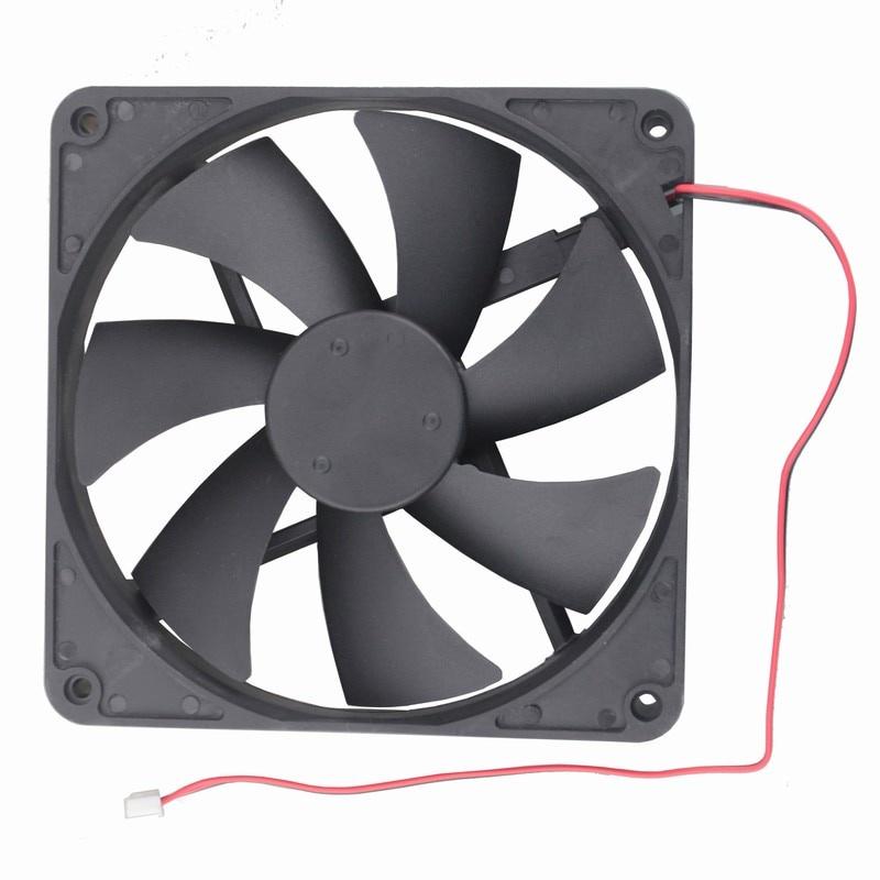 1 pcs Gdstime 1Pin 14cm 140x140mm 1.1 inch 11V Brushless DC Fan Computer PC Case Cooler Cooling Radiator 140mm x 11mm