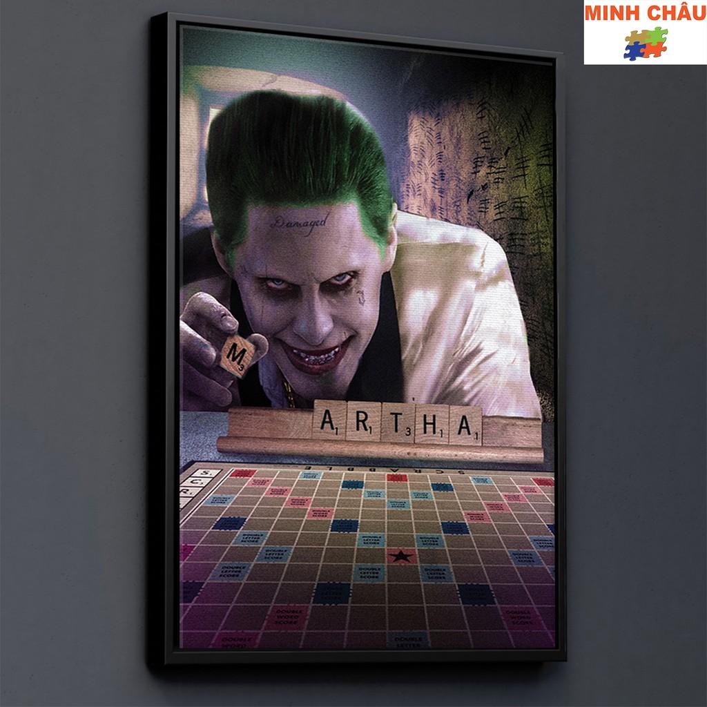 Tranh Canvas | Tranh treo tường trang trí SIÊU ANH HÙNG - THE JOKER 2