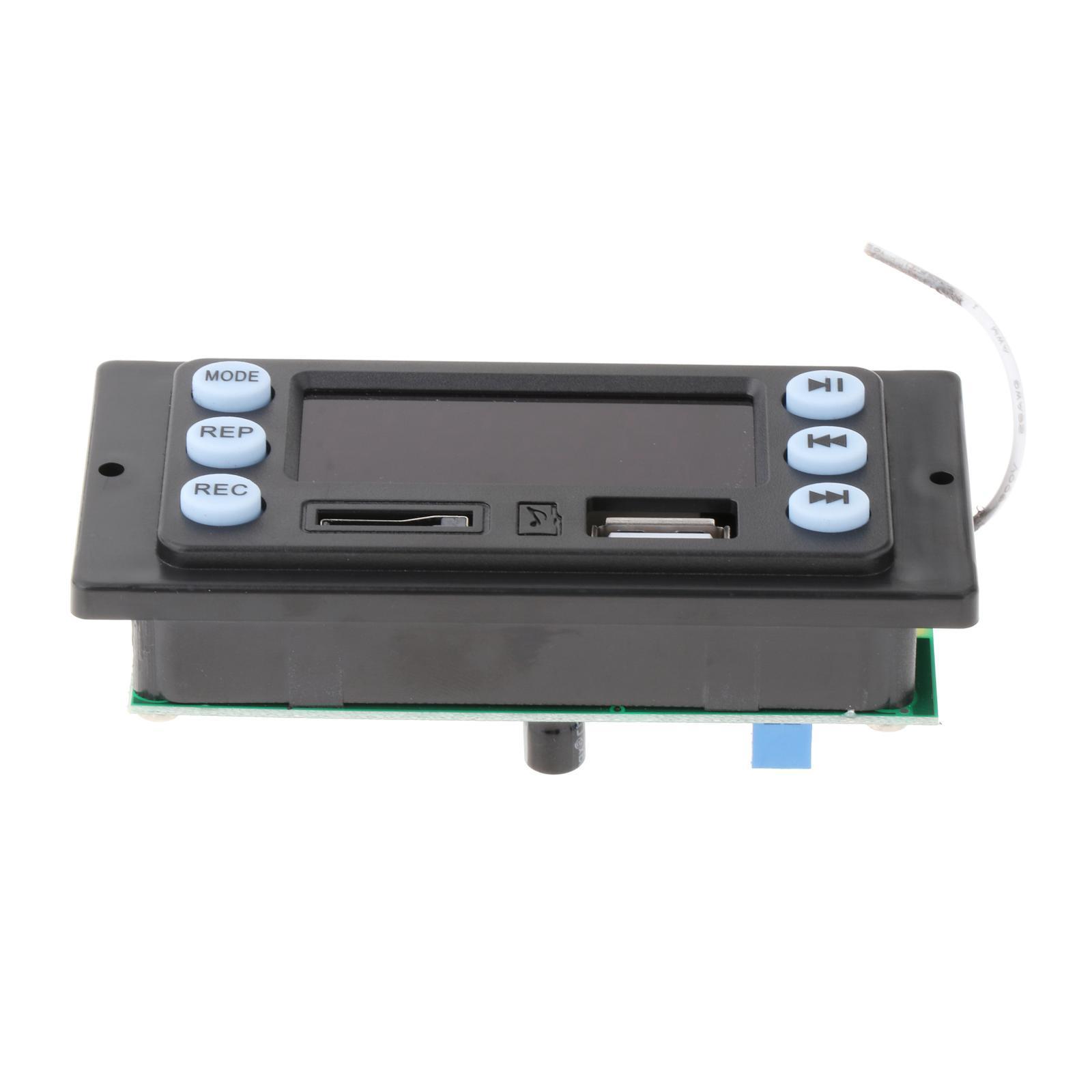 Car MP3 Decoder Board Bluetooth FM Radio, Support TF USB AUX ,Audio Receiver Radio Module Color Screen Display, for Amplifiers, Car Accessories