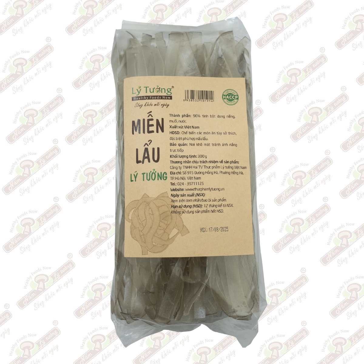 Miến Lẩu Lý Tưởng 300g - Miến Dong Sợi To Loại 1