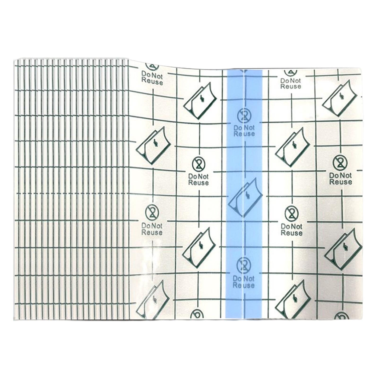 20x Transparent Stretch Adhesive Bandage Showerproof Clear Adhesive Bandages for Showering